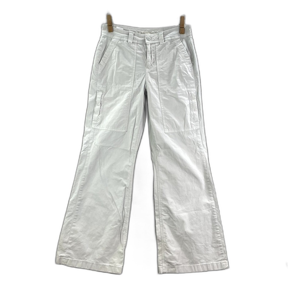 American Eagle Outfitters Stretch Cargo Pants Womens 4 Wide Leg Skate Streetwear
